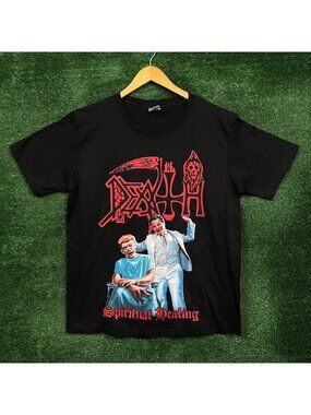 Death Scream Bloody Gore Death Metal Band T-Shirt Size Large